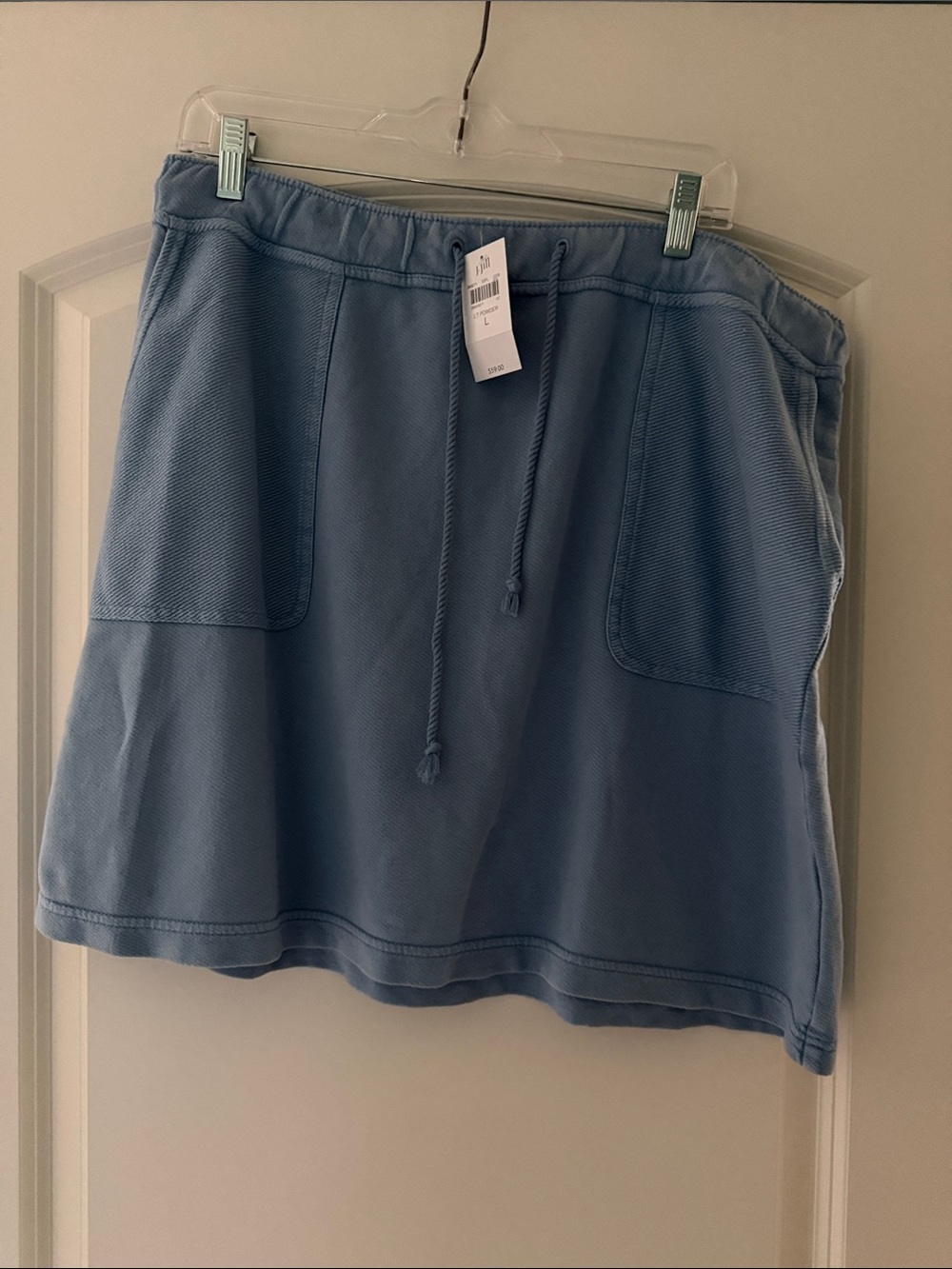 J. Jill Light Powder Drawstring Skirt